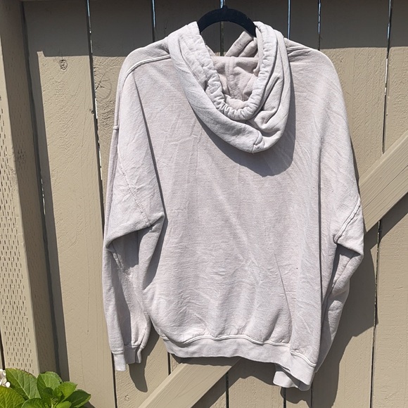 True Vintage Los Angeles Champagne Superstar Neutral Hoodie Sweatshirt - Picture 3 of 4